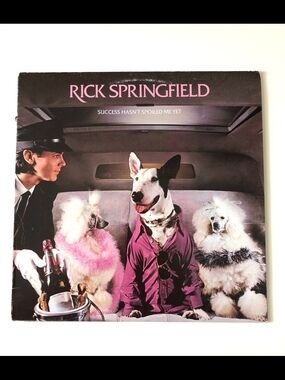 Rick Springfield "Success Hasn't Spoiled Me Yet" Vinyl Album -  80s Music